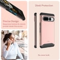 thumbnail image 3 of TUDIA for Google Pixel 7 Pro Phone Case, [MERGE] Dual Layer Slim Tough Non-Slip Heavy Duty Case Cover (Rose Gold), 3 of 7