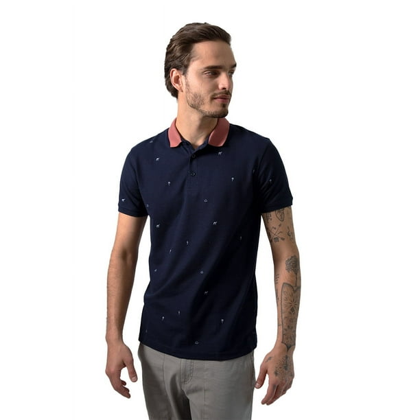 Playera Tipo Polo Walmart en linea