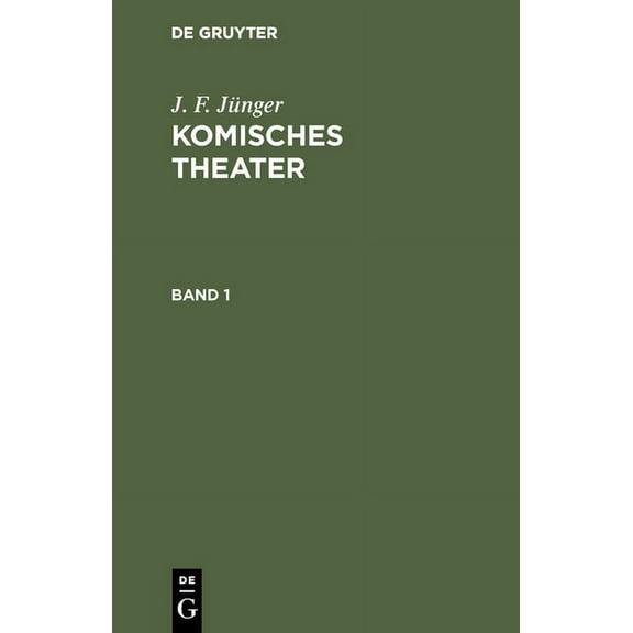 Komisches Theater, (Hardcover)