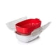 thumbnail image 1 of Bearachild Vaporera para microondas de PP de grado alimenticio, vaporera de plástico para verduras, cesta para cocinar al vapor para el hogar, oficina, Herramientas y accesorios para hornear Bearachild HA004967-00, 1 of 6