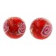 thumbnail image 4 of 5 uds Abalorios Zulema Abalorios encerado Abalorios artificiales Rojo, 4 of 5