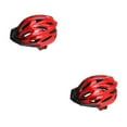 thumbnail image 1 of Baohd Adjustable Cycle For Men - Impact Resistance Soft Texture Safety PC Lightweight Adjustable Size Mesh Hollow Red 2Set, 1 of 6