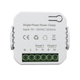 thumbnail image 6 of Tuya Single-phase 80A Energy Meter With CT Clamp 90- 250VAC 50/60Hz Electricity Statistics Kwh Power Consumption Monitor ,User-Friendly, 6 of 7