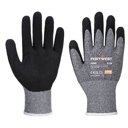 Portwest A665 VHR Advanced Cut Gloves Gray X-Large