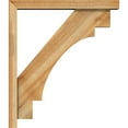 thumbnail image 3 of Ekena Millwork 4"W x 26"D x 30"H Merced Block Rough Sawn Bracket w/ Offset Brace, Western Red Cedar, 3 of 25