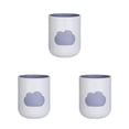 thumbnail image 2 of Wosthever Taza de enjuague bucal Simple nubes de doble capa tazas de portátiles multiusos soporte de moda de dibujos animados regalos de pareja Type1 NO1, 2 of 6