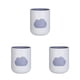 thumbnail image 2 of Wosthever Taza de enjuague bucal Simple nubes de doble capa tazas de portátiles multiusos soporte de moda de dibujos animados regalos de pareja Type1 NO1, 2 of 6