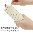 thumbnail image 4 of Unique Bargains Grid Print Pen Pouch Portable Stationery Bag Beige Floral, 4 of 6