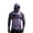 Light Purple, variant on Men's UPF 50 Sun Protection Hooded Shirt with Integrated Face Cover Long Sleeve Lightweight Rash Guard Shirts