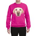 thumbnail image 2 of Wild Bobby, Golden Retriever Cute Gift, Dog Lover, Unisex Crewneck Graphic Sweatshirt, Fuschia, Medium, 2 of 4