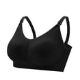 thumbnail image 2 of Sentmoon Nursing Bras Bralettes for Women Smooth Seamless Sports Bra Wirefree Removable Pads Breathable Soft Stretch Comfort Medium Support Solid Color Yoga Pilates Gym Bralette for Workout, 2 of 3