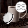thumbnail image 3 of 4 Pcs Couvercles de Gobelet Hermétiques Couvercles de Tasse de Remplacement 20oz, 3 of 5