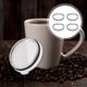 thumbnail image 4 of 4pcs Tapa del vaso Tapa de taza hermética Tapa del vaso Reemplazo de la taza de 20 oz, 4 of 5