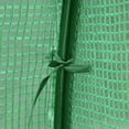 thumbnail image 2 of Sundale Outdoor Large Walk in Garden Plastic Green House Kit for Winter Greenhouse Waterproof PE Cover and Zipper Door, 2 of 8