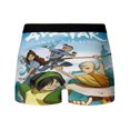 thumbnail image 4 of Calzoncillos tipo bóxer clásicos de Anime Avatar The Last Airbender para hombre, ropa interior transpirable para hombre, 4 of 5