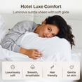thumbnail image 6 of California Design Den Grey King Pillow Cases Set of 2 - Soft & Smooth 800 Thread Count 100% Cotton Sateen, Fits King Pillows - Grey, 6 of 9