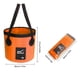 thumbnail image 4 of Contenedor Portátil Con Cubo Plegable 20L para Acampar Y Pescar () Naranja, 4 of 9