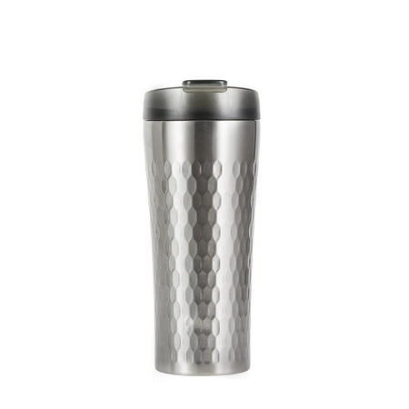 

16 Oz Insulated Tumbler Stainless Steel Coffee Tumblers with Stronghold Lid