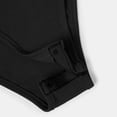 thumbnail image 5 of Matching Sets Women Clothing Summer Shorts Suit Ribbed Crew Neck Vacation Outfits,Black,M, 5 of 9