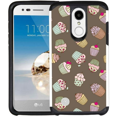 LG Aristo Case, LG K8 (2017) Case, LG Rebel 2 Case, LG Phoenix 3 Case, LG Fortune Case - Armatus Gear (TM) Slim Hybrid Case Dual Layer Protective Phone Cover