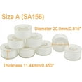 thumbnail image 2 of New brothread 144pcs White 90WT Prewound Bobbin Thread Size A SA156, 2 of 6