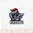 thumbnail image 4 of Inktastic Knights Girls Toddler Dress, 4 of 5