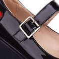 thumbnail image 4 of Zapatos de estudiante de punta redonda con boca baja y suela gruesa de amor lindo punk gótico para mujer Wmkox8yii  shkj614, 4 of 9
