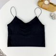 thumbnail image 3 of Bralette corto de mujer Zulema sin costuras negro 36 cm, 3 of 8