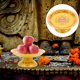 thumbnail image 3 of EeaseMX 1 plato de cerámica para sacrificios, plato de fruta budista zen, bandeja para servir en el templo., 3 of 8