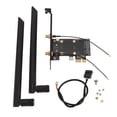 thumbnail image 2 of Tarjeta de Adaptador PCIe A PCIe, Enchufe de Adaptador PCIe A PCIe A PCIE Y Reproducir Antenas Duales de 8DB Para Comercial, 2 of 7