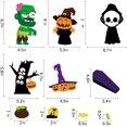 thumbnail image 5 of Halloween Window Clings - Double-Side Removable Halloween Window Stickers Glass Decals for Party Decorations Pumpkin Spider Bat Ghost Witch Window Décor, 5 of 5