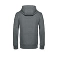 thumbnail image 2 of B&C - Sudadera de Cremallera Completa King Hombres (Gris Medio Jaspeado) B&C UTBC4692_heathermidgrey, 2 of 2
