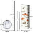 thumbnail image 5 of Mushroom Tumbler Mushroom Gifts Mushroom Mug Cute Coffee Tumbler Mushroom Cup 20 Oz Vacuum Insulated Stainless Steel Bottle Travel Mug Coffee Cup Water Wine Gifts to Daughter Friend Mom, 5 of 6