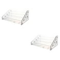 thumbnail image 4 of Vaveren 2 Pieces Acrylic Lipstick Holder Clear Shop Acrylic Nail Polish Display Rack 5 Tier, 4 of 8