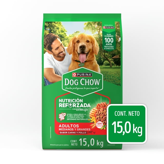 Alimento para Perro Purina Dog Chow Adultos Medianos y Grandes 15.0 kg
