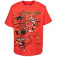 thumbnail image 4 of Power Rangers Toddler Boys T-Shirt and Mesh Shorts Outfit Set Toddler to Big Kid, 4 of 5