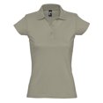 thumbnail image 1 of SOLS- Polo de manga corta Prescott para mujer (Caqui), 1 of 3