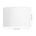 thumbnail image 2 of SHOWERORO 10pcs PVC End Caps White with Weather Resistant Material for DIY Furniture Projects, 2 of 8