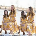 thumbnail image 5 of Robe Bohème à Fleurs pour Mère et Fille, Femmes, Enfants, Filles, Décontractée, Robe d'Été Familiale, 5 of 5