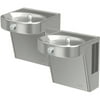 Elkay LVRCHDTL8S3JOC Filtered Heavy-Duty Vandal-Resistant Wall Mount Bi-Level ADA Cooler