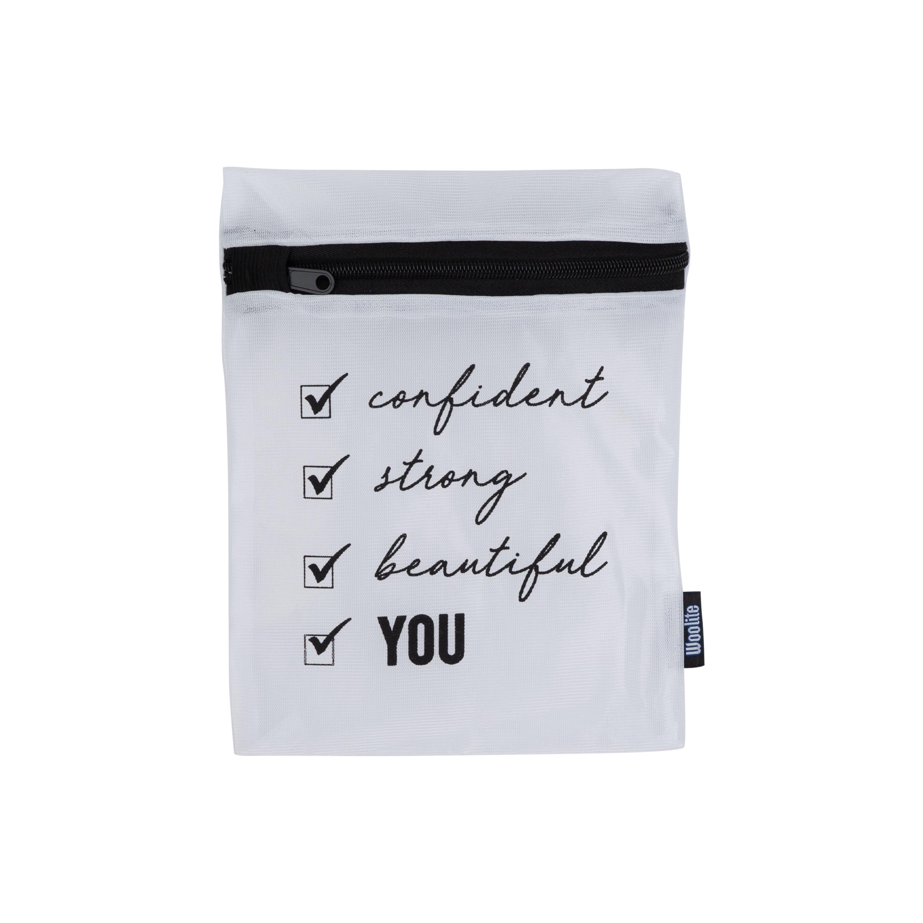 Woolite Printed Mesh Laundry Wash Bags, 3 Pack, 8" x 10", 9" x 13", 11" x 15"