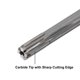 thumbnail image 3 of Reamer de sujeción de 8mm de acero de alta velocidad con punta de carburo H7, longitud de 200mm, herramienta de corte de flauta recta para máquina de torno, 3 of 5