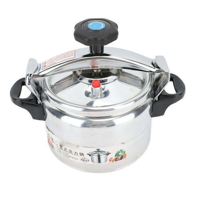 Pressure Cooker, Thickened Large Capacity Pressure Canning Pot Anti Stick Explosion Proof Aluminum Pressure Canner With Working Valve And Valve For Commercial Home Use
