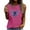 Red, variant on Floruhand Womens Tank Tops Summer Graphic Basic Casual Loose Sleeveless Tees Shirts for Women