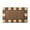 Brown, variant on PureCasa Entrance Door Mat 40*60cm Living Room Carpet Bedroom Bedside Thick Non Slip Tufted Rug Children's Study Floor Mat