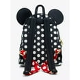 thumbnail image 2 of Disney Loungefly Minnie Mouse Rocks the Dots Black & Red Polka Dot Mini Backpack, 2 of 3