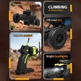 thumbnail image 5 of Six-Wheel Alloy Rock-Climbing RC Car, 4WD High-Speed Off-Road Remote Control Truck w/Suspension & Tires - Outdoor Alloy Rc Truck for Adults & Age 8-12, 5 of 8