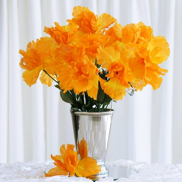 Efavormart 60 pcs Artificial IRIS Flowers for DIY Wedding