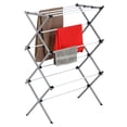 thumbnail image 3 of Folding 42-Inch Clothes Drying Rack Silver White, 3 of 8