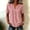 Red, variant on Endives Women's Short Sleeve T-shirt Womens Striped T Shirts Plus Size Short Sleeve V Neck Summer Loose Tops Button Blouse T Shirts for Women Summer Sale